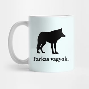 I'm A Wolf (Hungarian) Mug